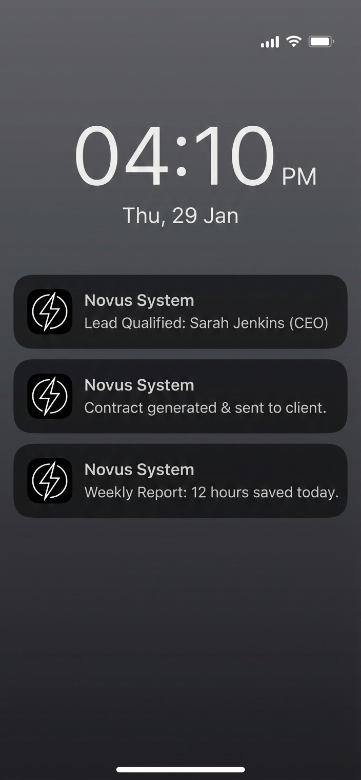 Novus System Notifications